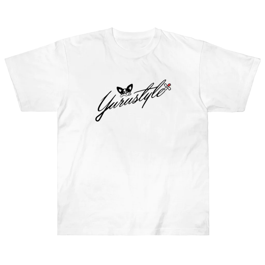 ユルスタ＠SUZURIのMY LIFE IS WITH COPEN-01｜ユルスタ Heavyweight T-Shirt