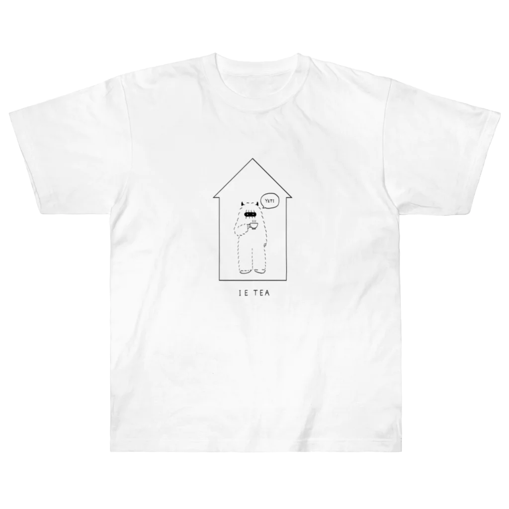 ばらばらのイエティ（大） Heavyweight T-Shirt