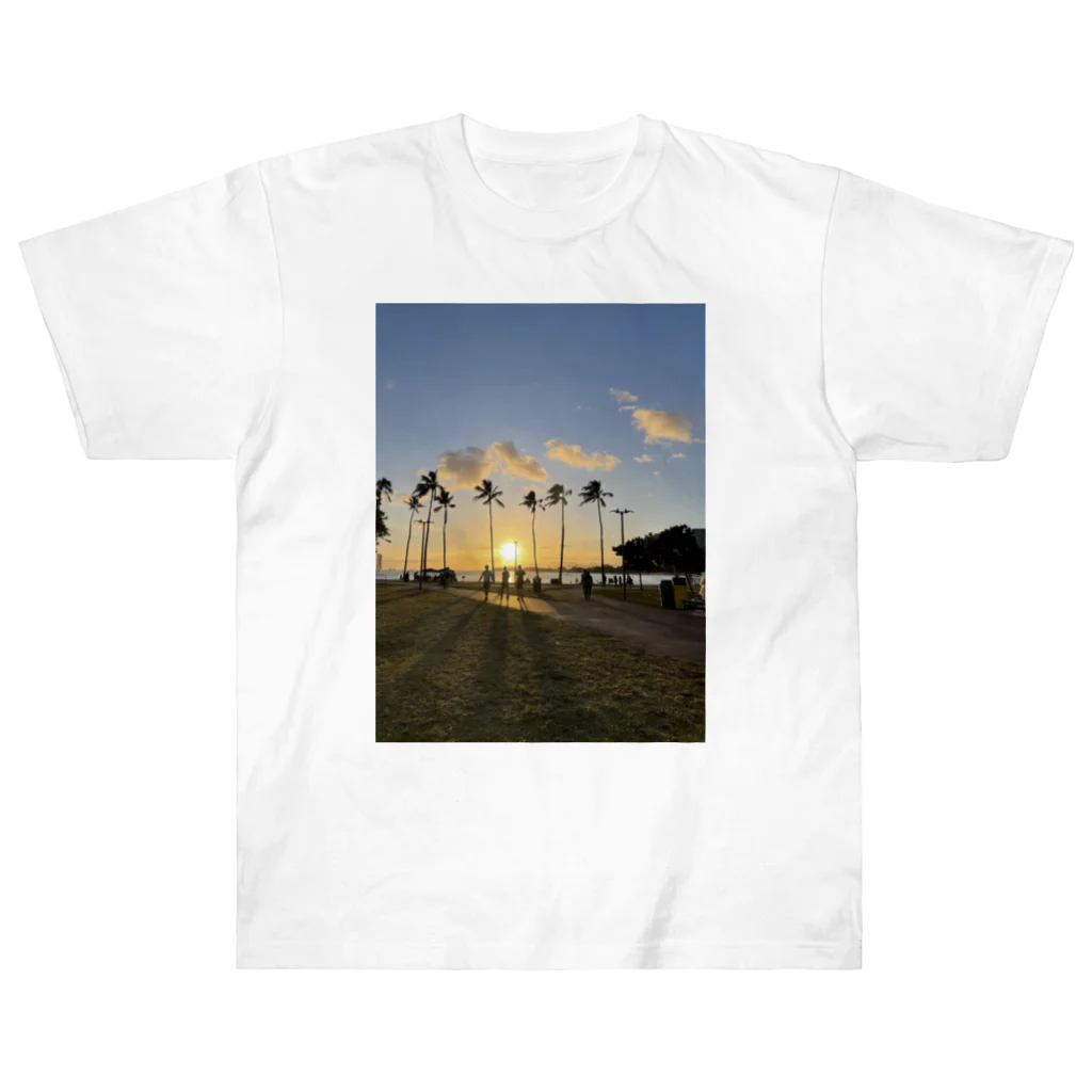 MAMO porschoのSUN SET Heavyweight T-Shirt