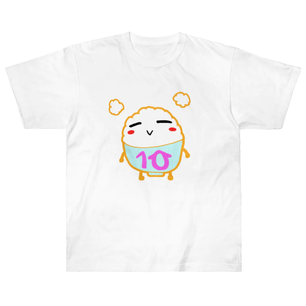 みゅるりん。のコメ10くんTシャツ ヘビーウェイトTシャツ