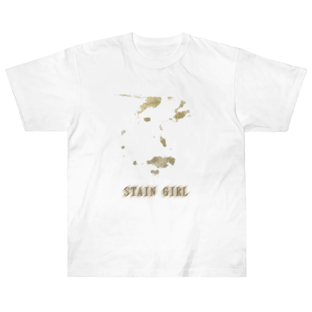 kuwanodonのSTAIN GIRL Heavyweight T-Shirt