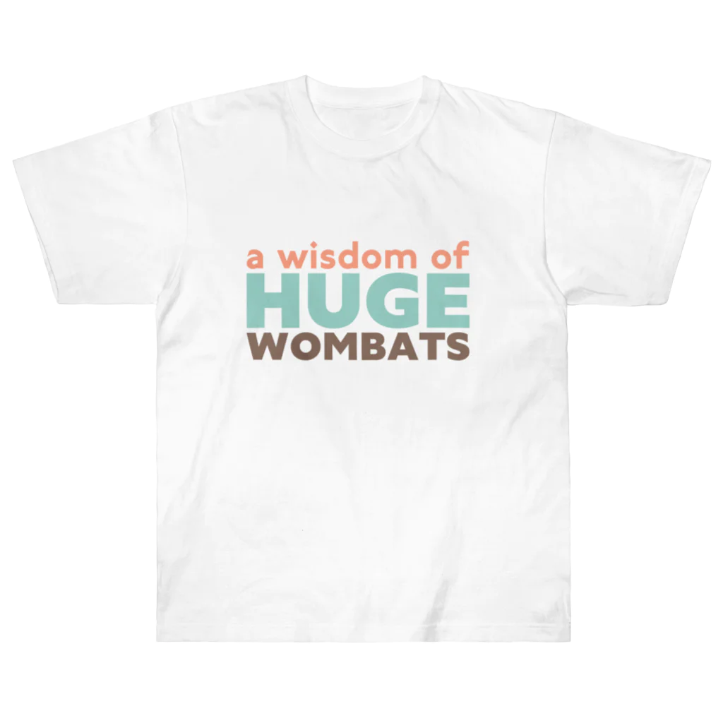 SDOのa wisdom of HUGE WOMBATS ヘビーウェイトTシャツ