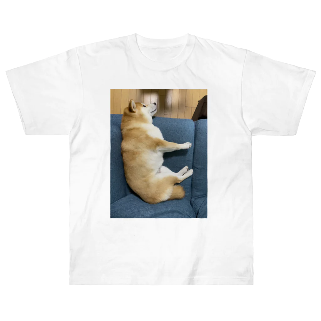 笛ガムの横犬 Heavyweight T-Shirt