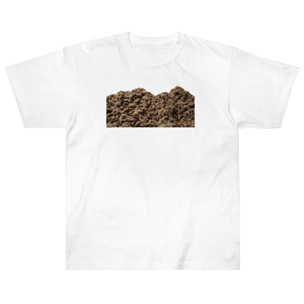 magnetic fieldのMagnetic Field （山） Heavyweight T-Shirt