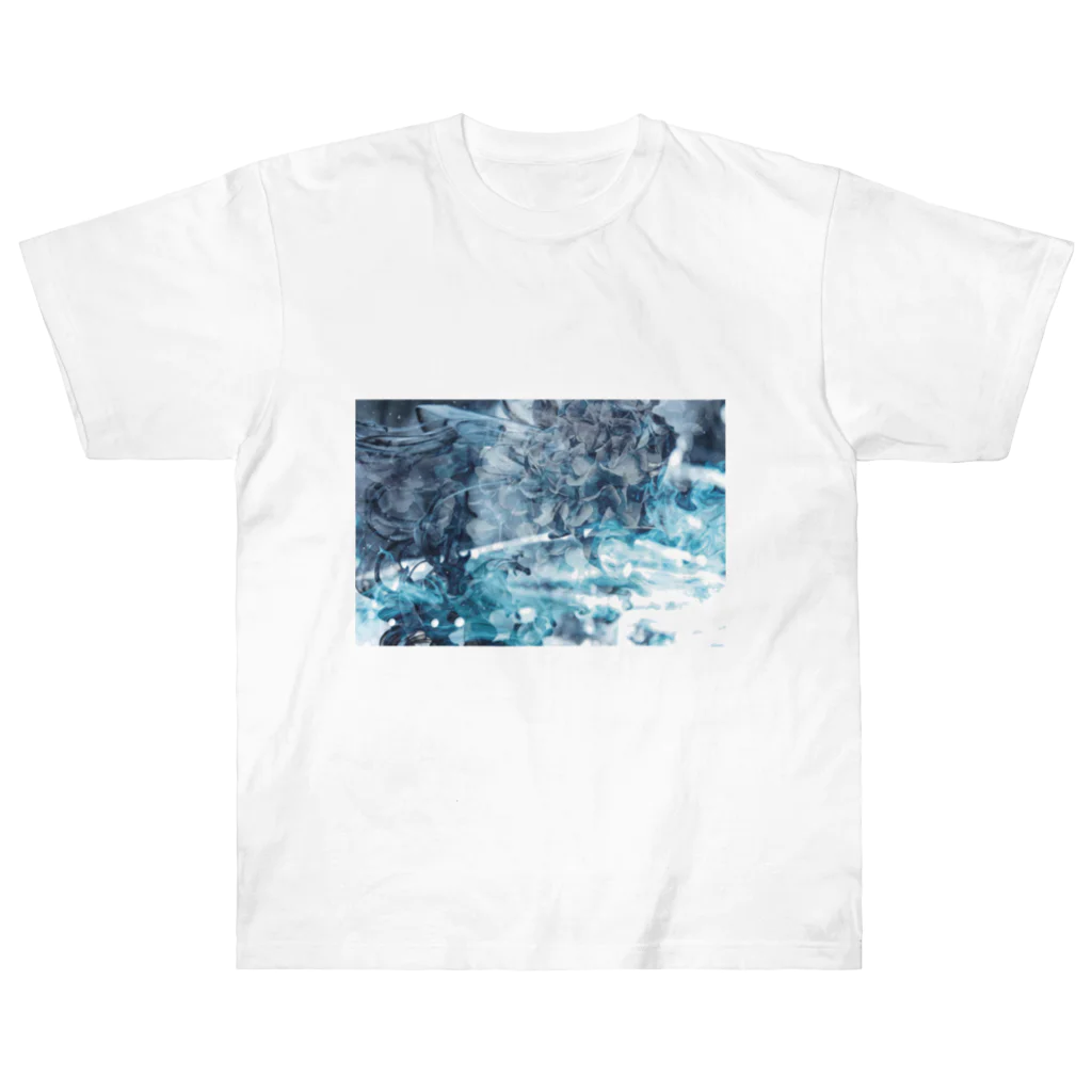 えび ☞ 液体彫刻の溶解と情景 Heavyweight T-Shirt