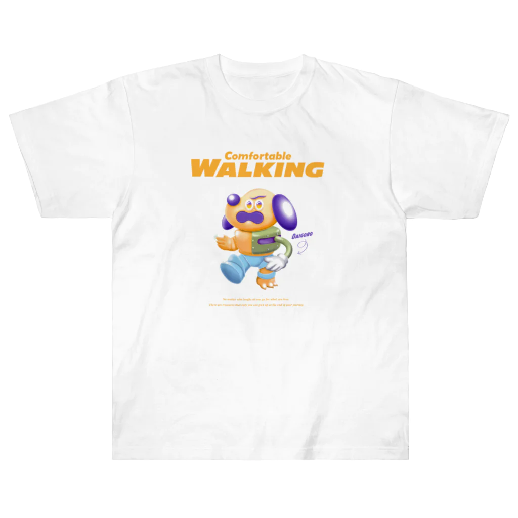 yamaguchi_shunsuke_のComfortable WALKING ー DAIGORO ー Heavyweight T-Shirt