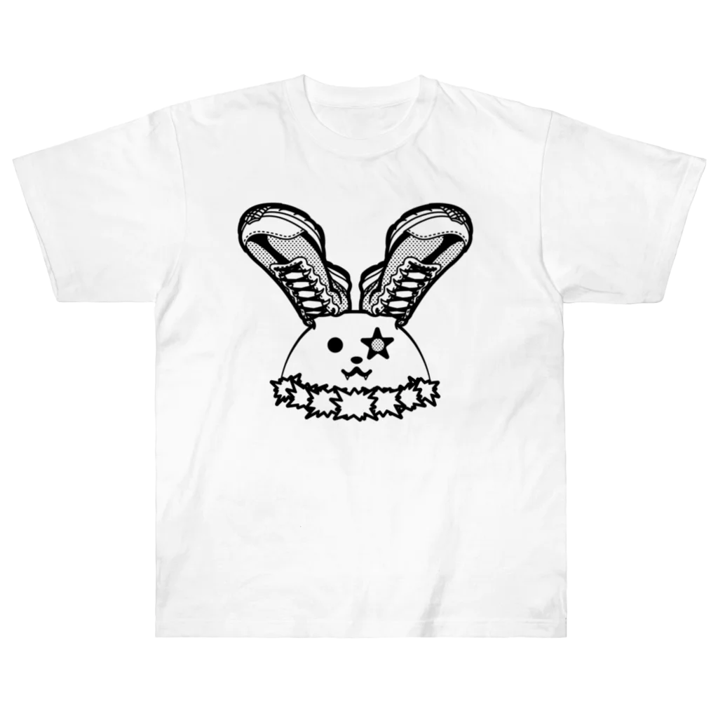 クリーチャーズのうさみみウォーク/ロック ヘビーウェイトTシャツ