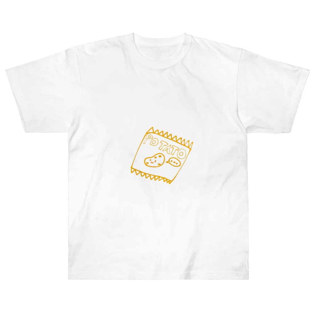 ヘルプ金の何も考えていないポテトチップス Heavyweight T-Shirt