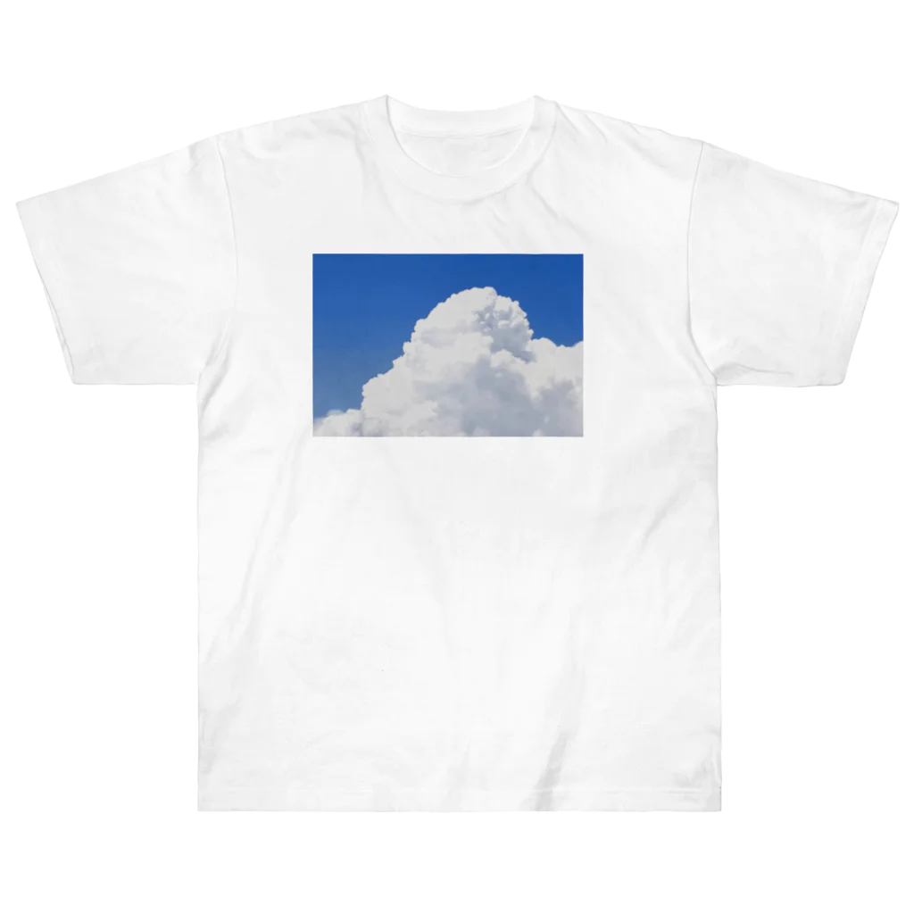 saru_pontaのBLUESKY Heavyweight T-Shirt