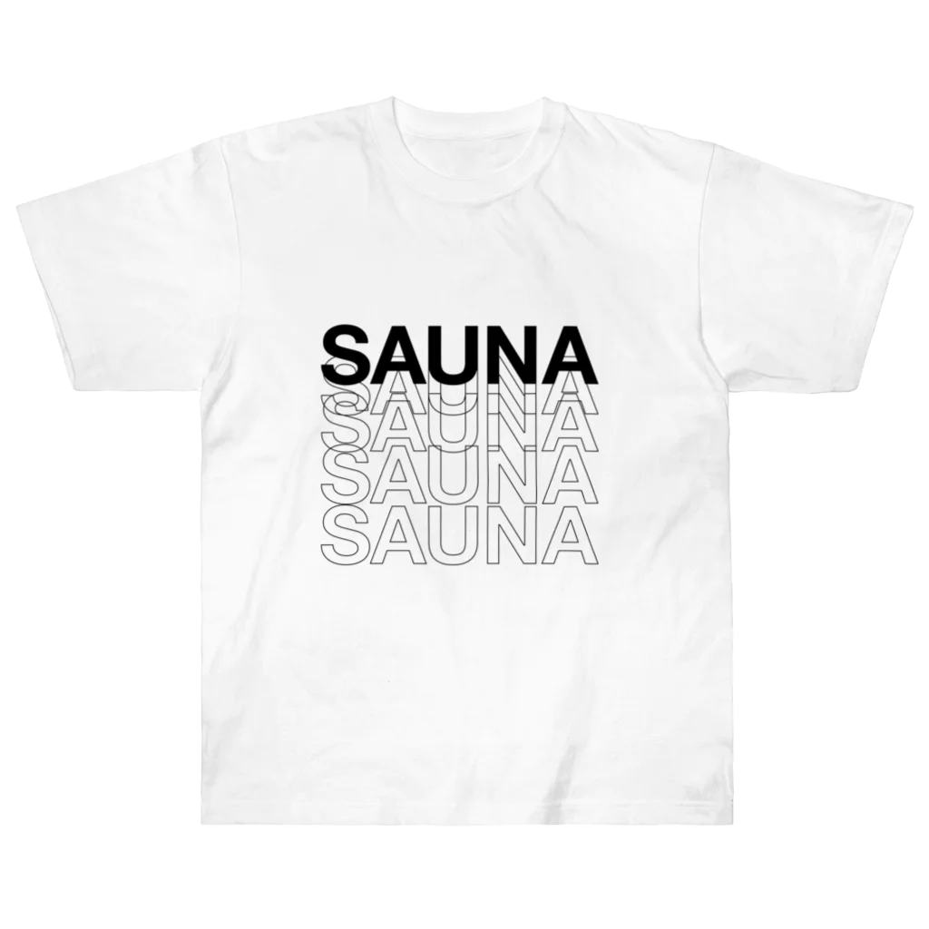 ととのいたい2人のミッドナイトサウナ「No.37」の[T2MS]No.37-Rise- SAUNA  サウナ Heavyweight T-Shirt