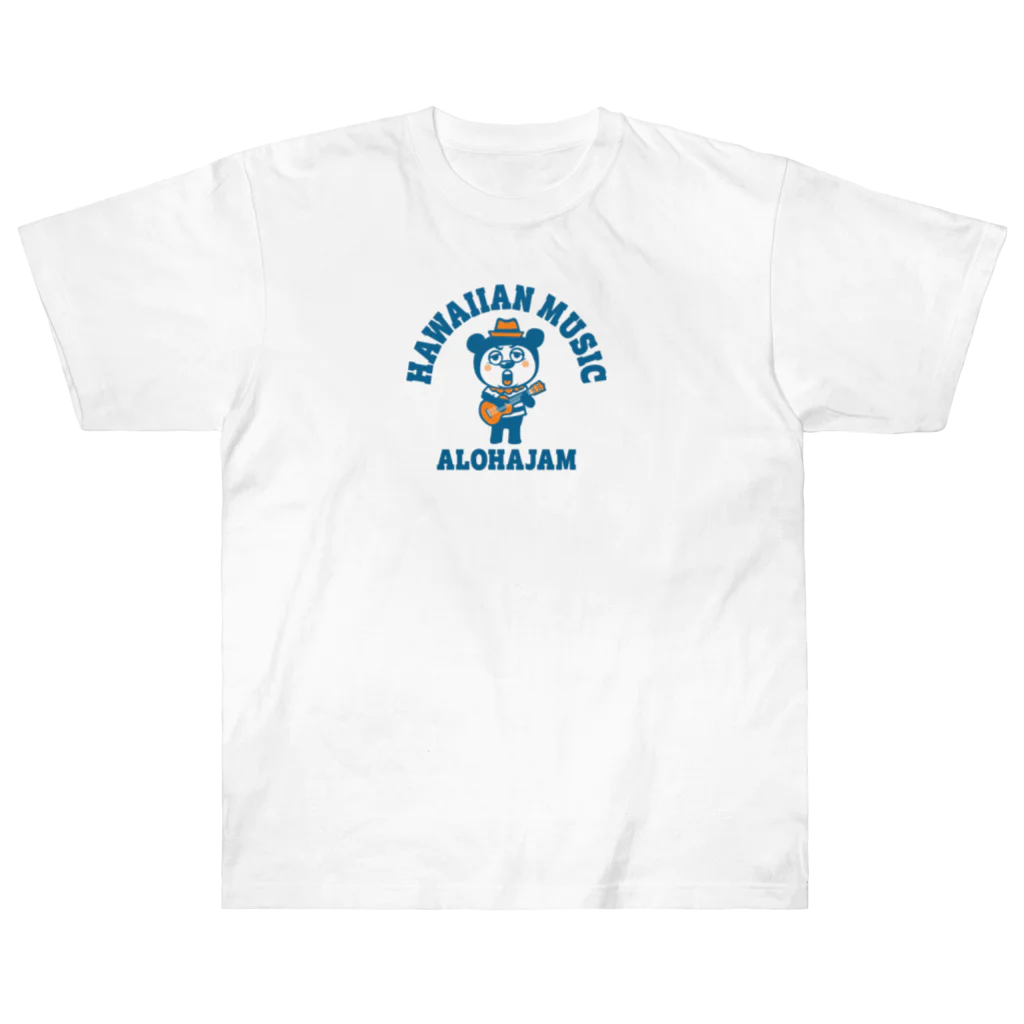 COLORJAMのハワイアンミュージック Heavyweight T-Shirt
