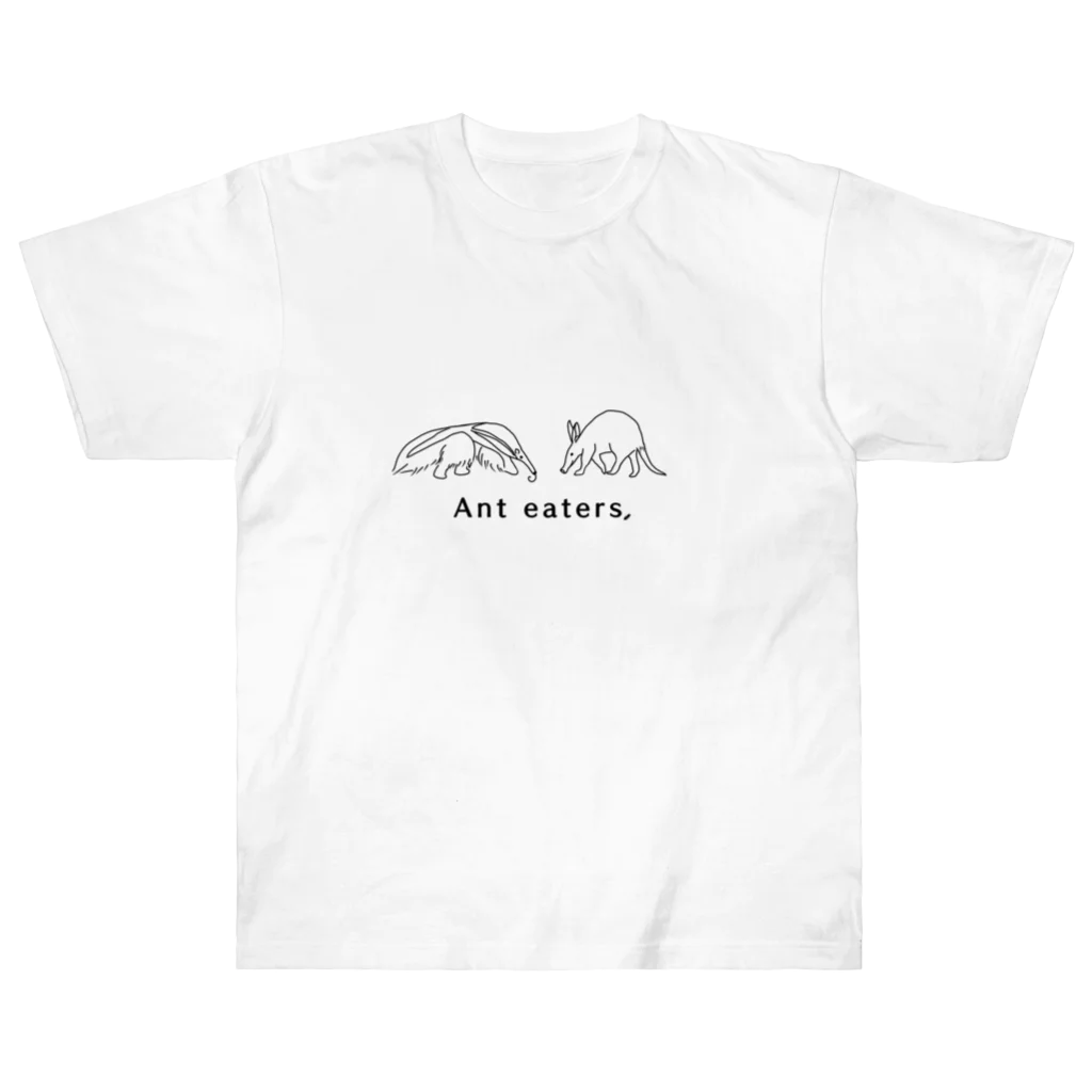 malayanusのアリを食す者たち。 ヘビーウェイトTシャツ