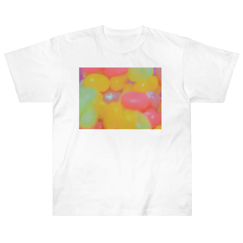 ackey-photoの隠れミッキー-グミキャンディ Heavyweight T-Shirt