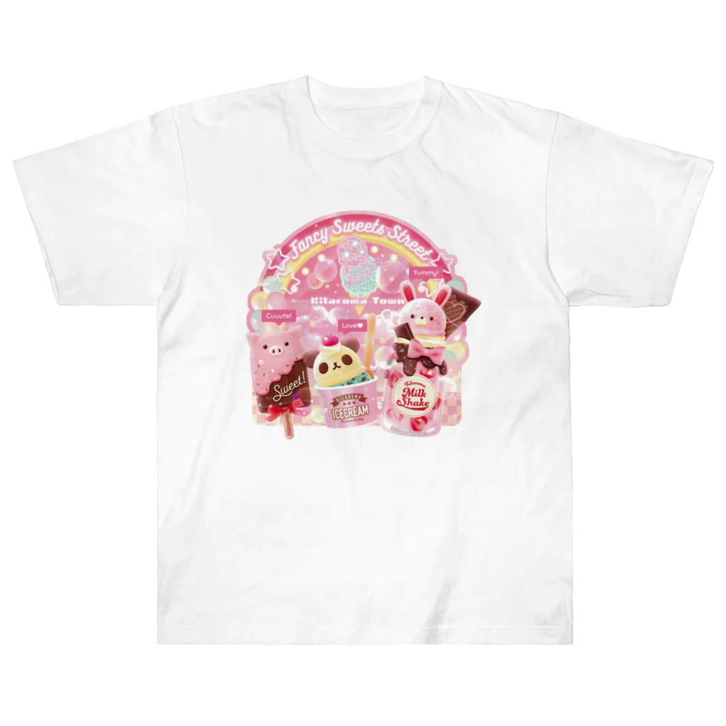 キラロマのFancy Sweets Street No.01 Heavyweight T-Shirt