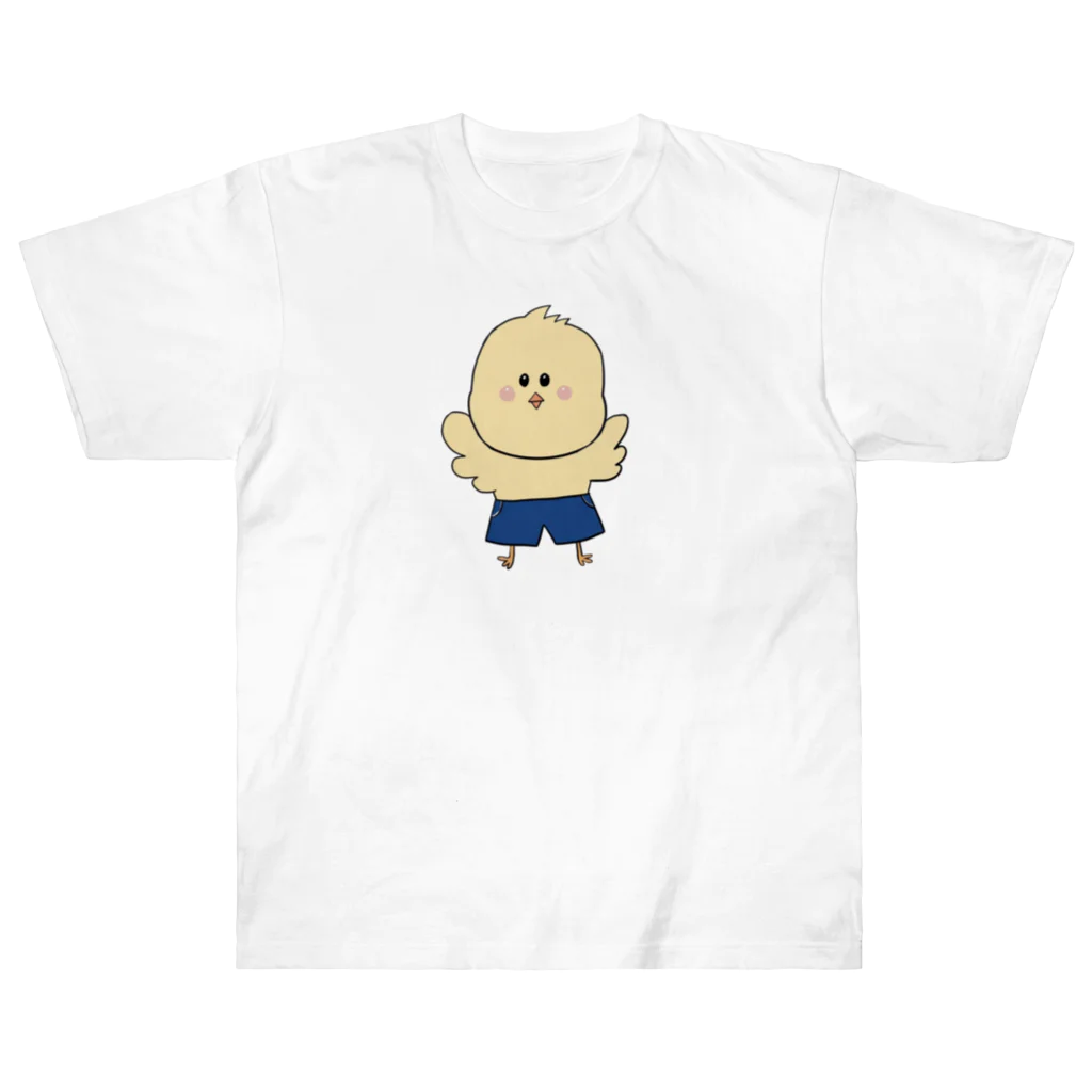 ぴよぴよのお店のぴよぴよ水着 Heavyweight T-Shirt