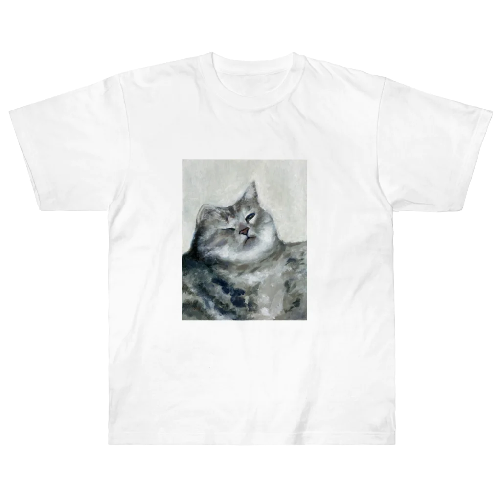 uiの友人のﾈｺﾁｬﾝ Heavyweight T-Shirt