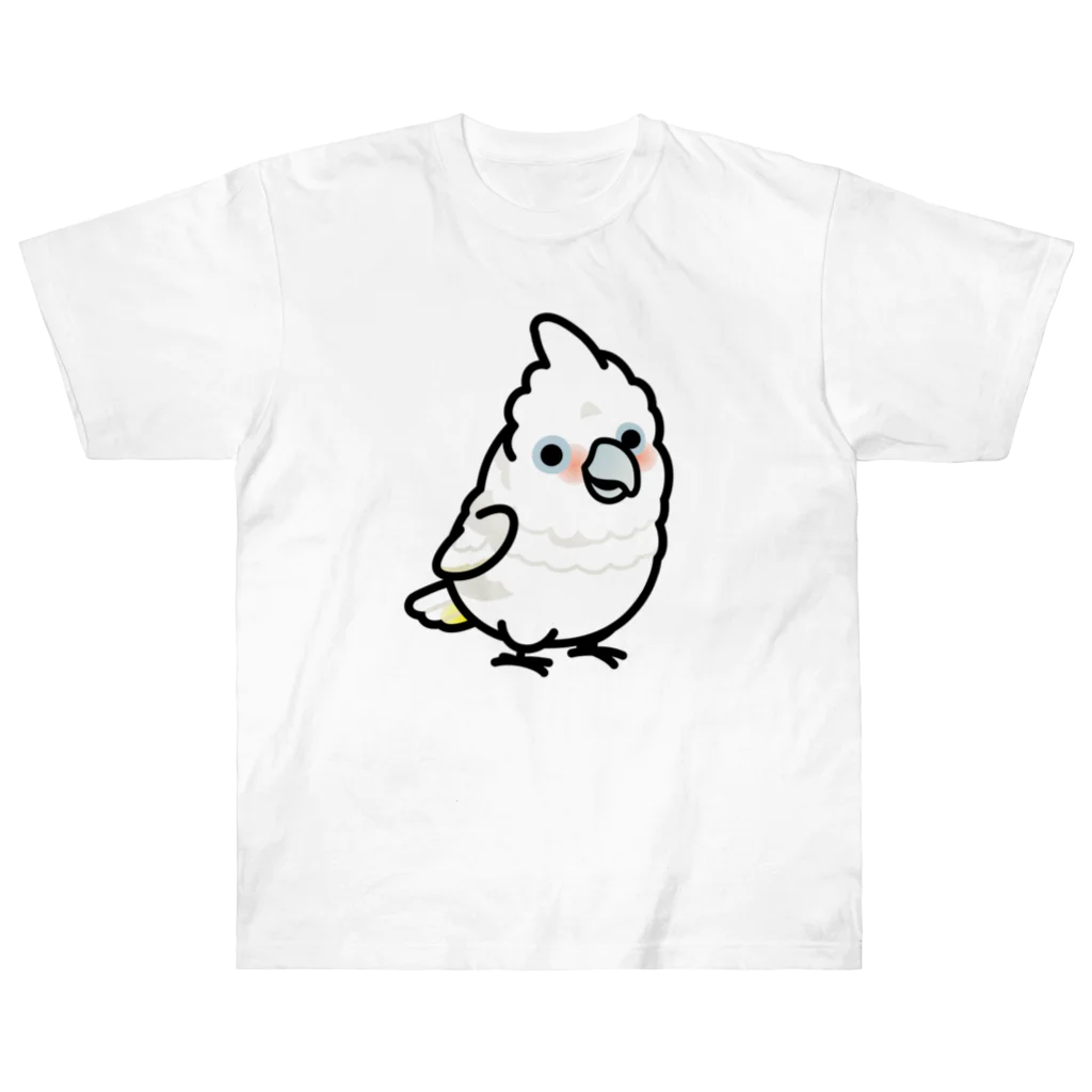 Cody the LovebirdのChubby Bird シロビタイムジオウム Heavyweight T-Shirt