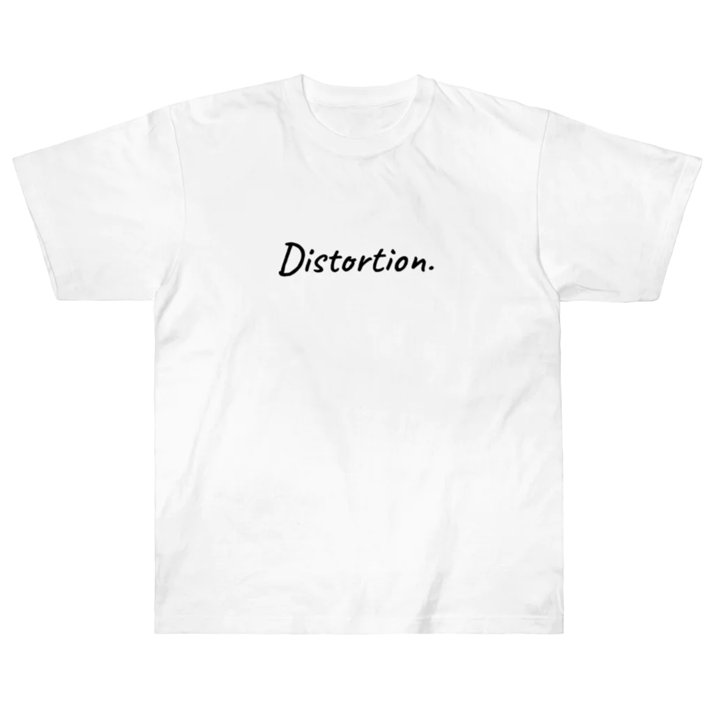 Distortion.の湘南海岸 Heavyweight T-Shirt