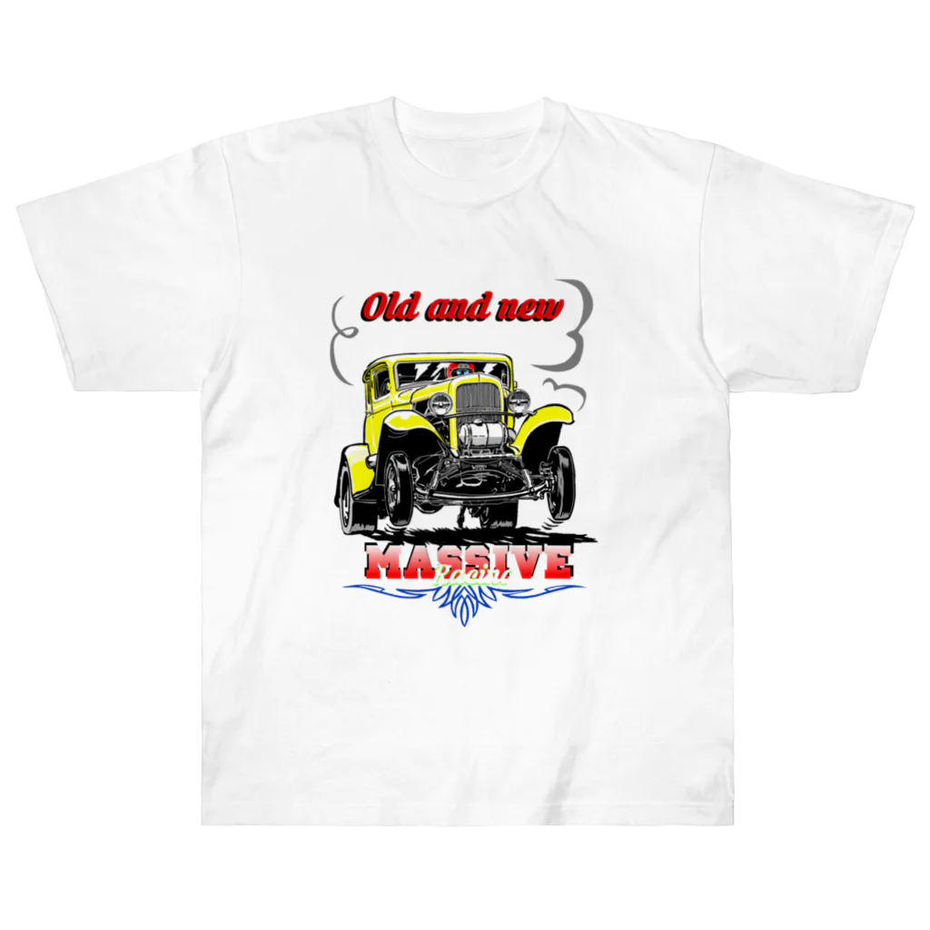 Random Worksのhotrod ヘビーウェイトTシャツ