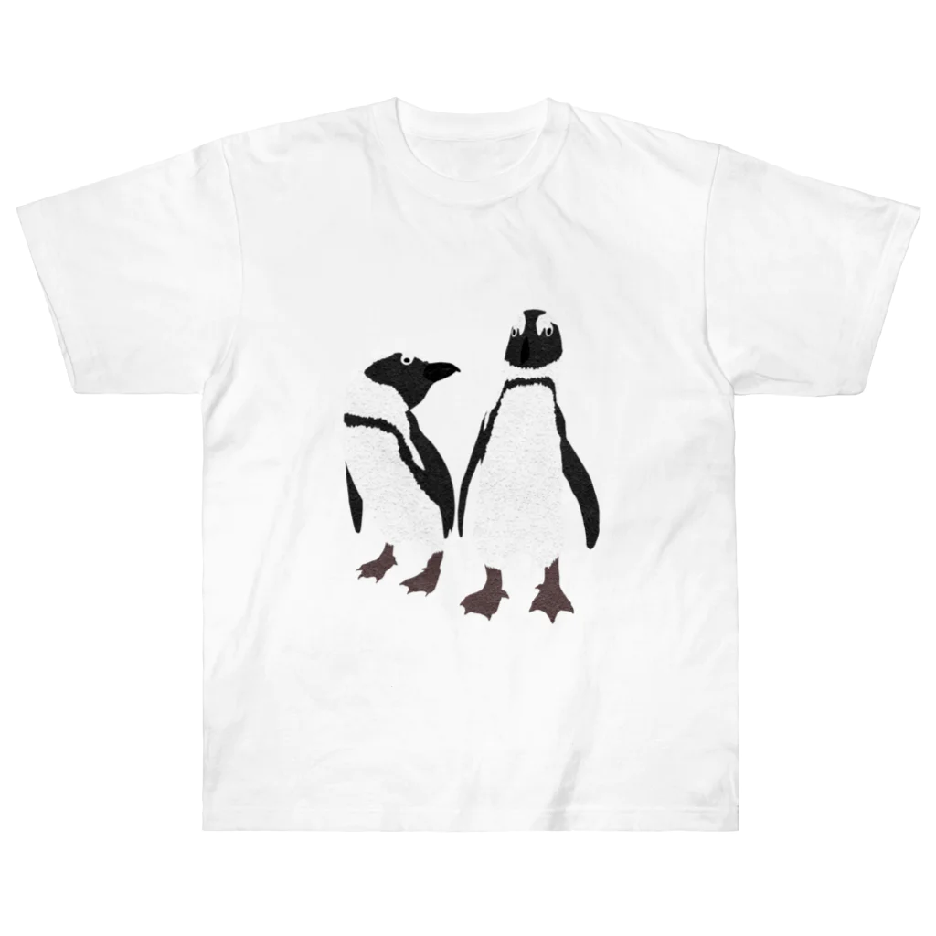 むつ さとしのペンギン ヘビーウェイトTシャツ