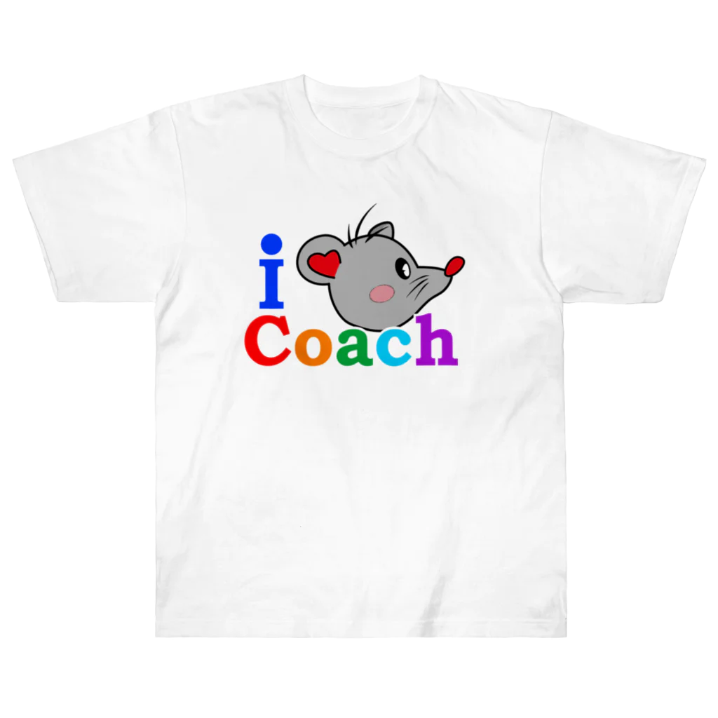 AVERY MOUSE - エイブリーマウスのI LOVE COACH - AVERY MOUSE (エイブリーマウス) ヘビーウェイトTシャツ