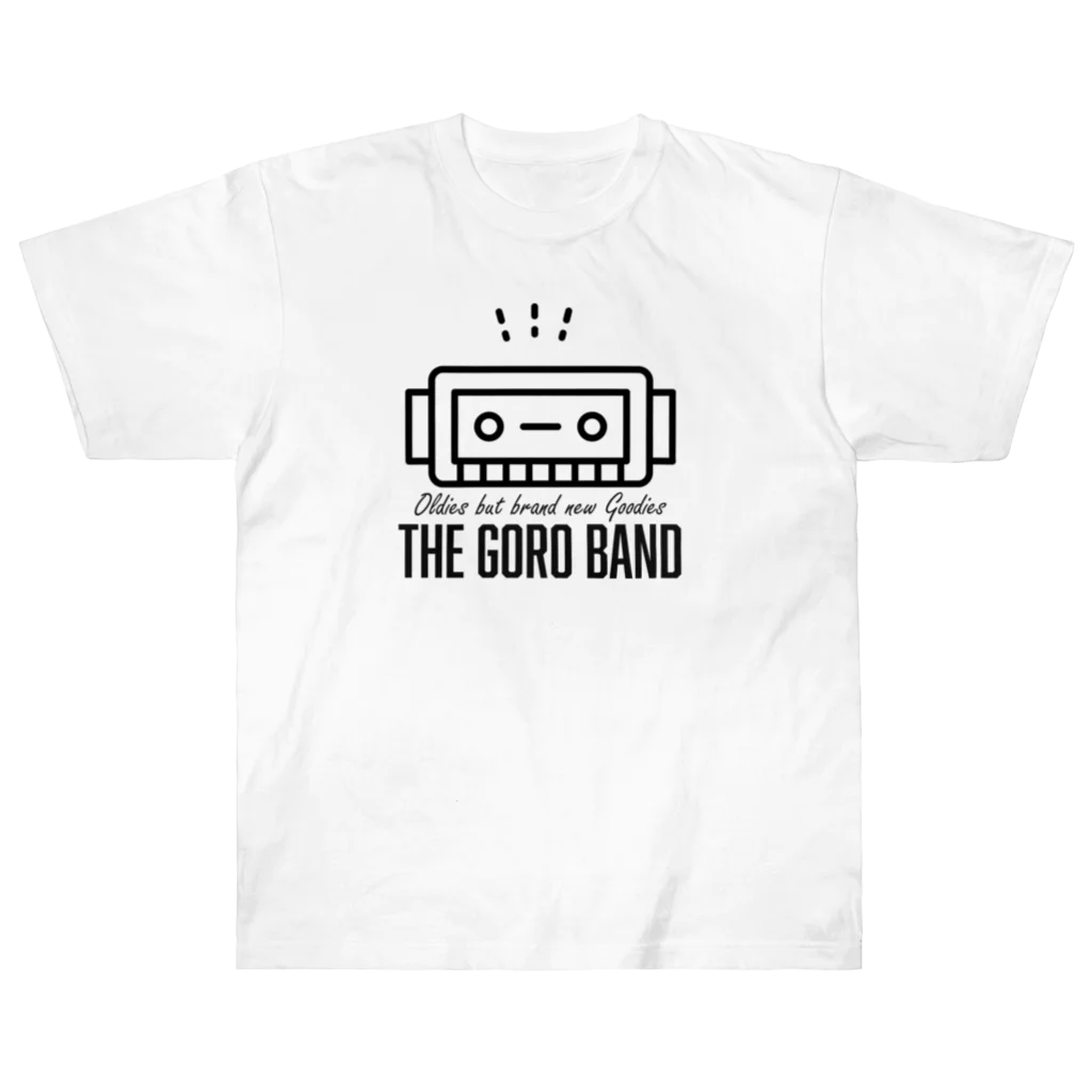 The Goro Band Official MerchandiseのTHE GORO BAND LOGO ヘビーウェイトTシャツ