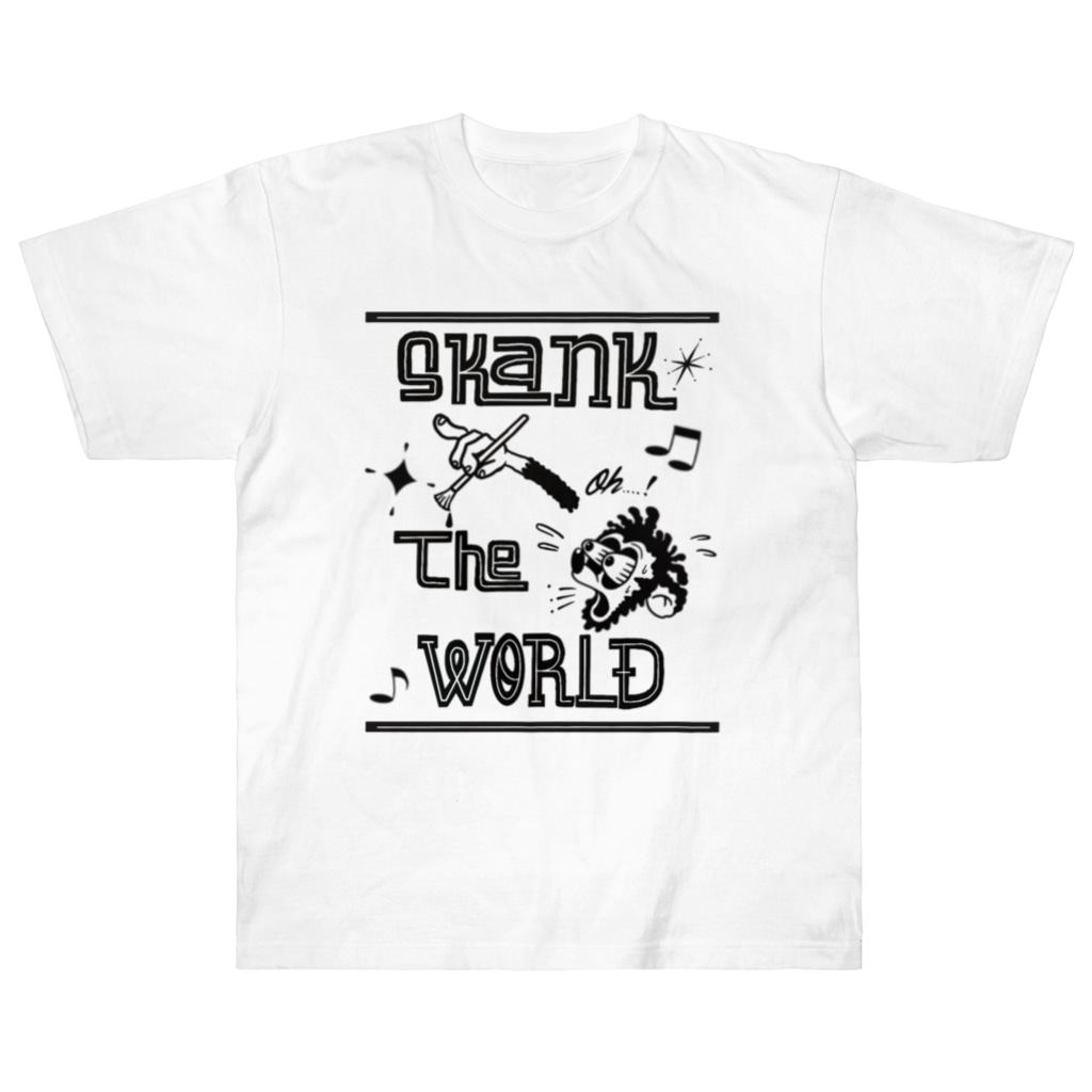 Skank The WorldのSTW Heavyweight T-Shirt