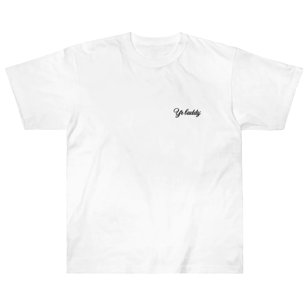 Yr buddy  のYr buddy (あなたの相棒) Heavyweight T-Shirt