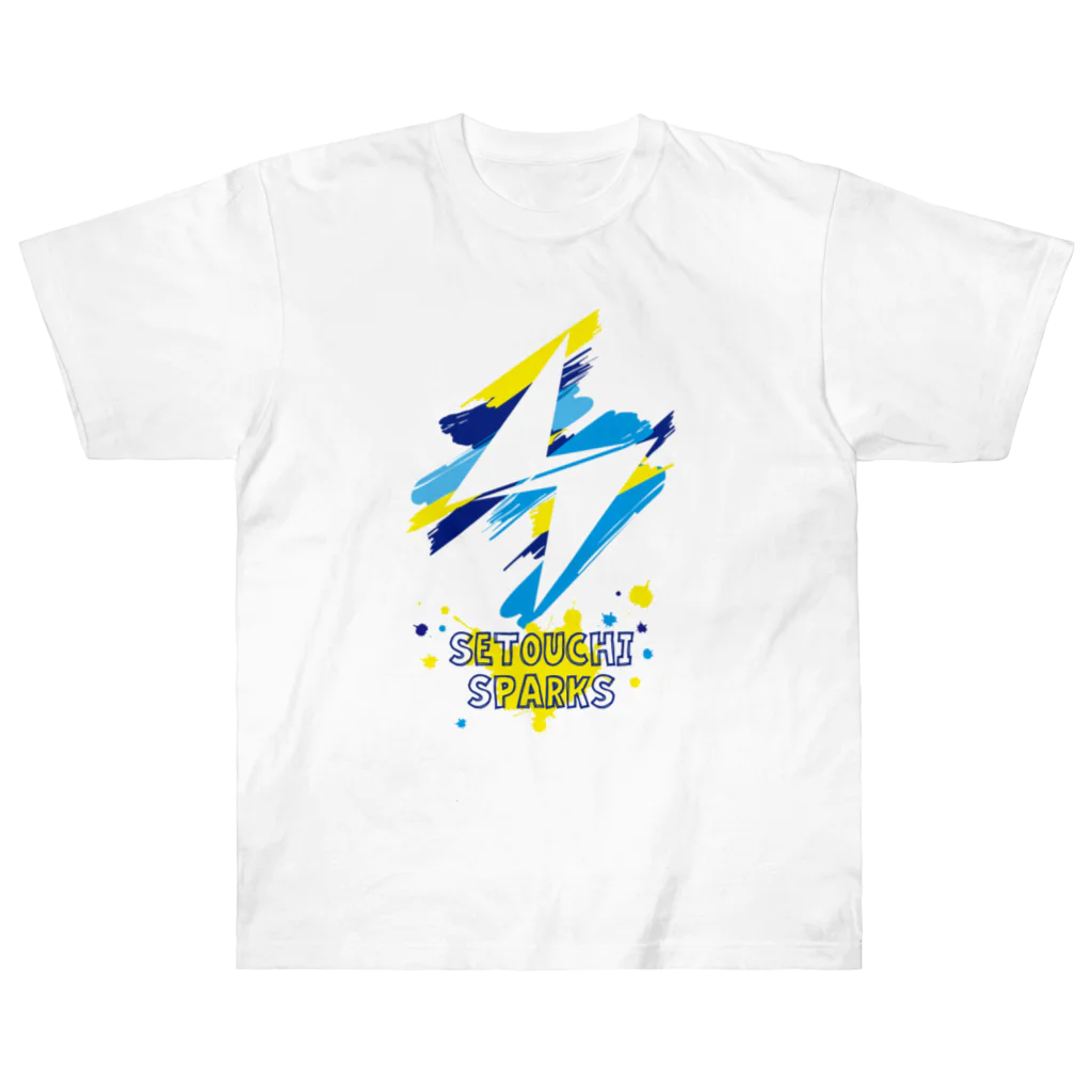 SETOUCHI SPARKSのSPARKSグッズ 第二弾 ”火花” ヘビーウェイトTシャツ