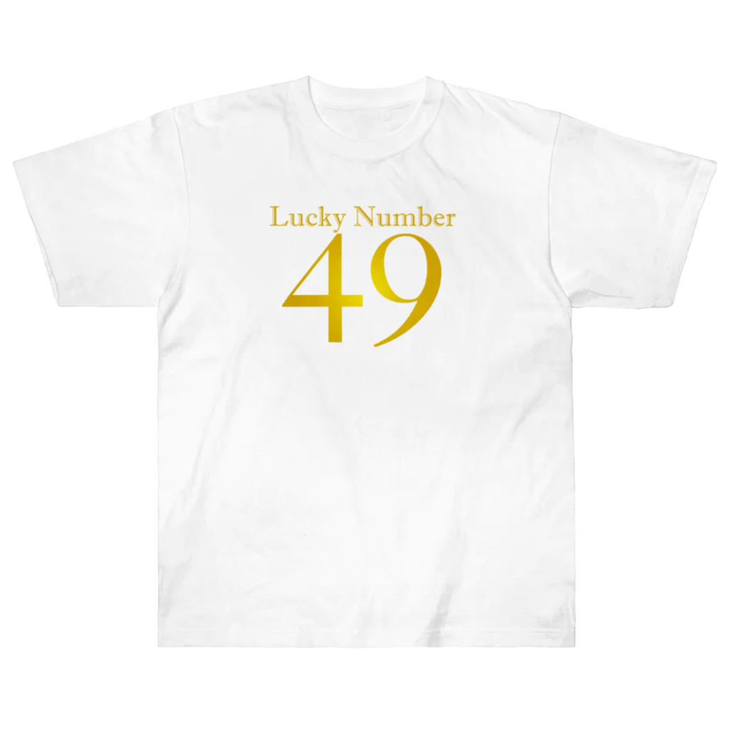 Atelier Pomme verte のラッキーNo.49 ヘビーウェイトTシャツ