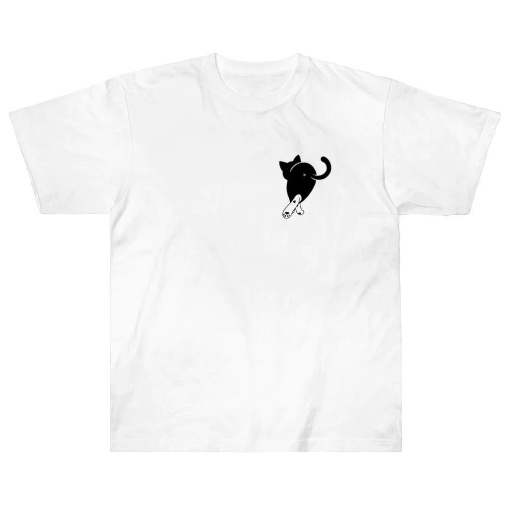 l’orqueのdeux chats ヘビーウェイトTシャツ