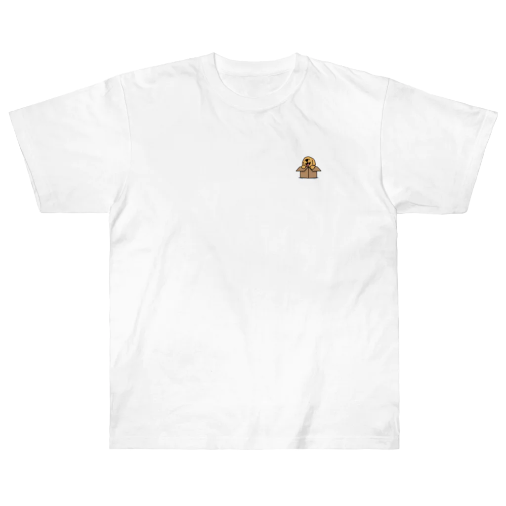 HALO-GOLDENのゴールデンレトリバー Heavyweight T-Shirt