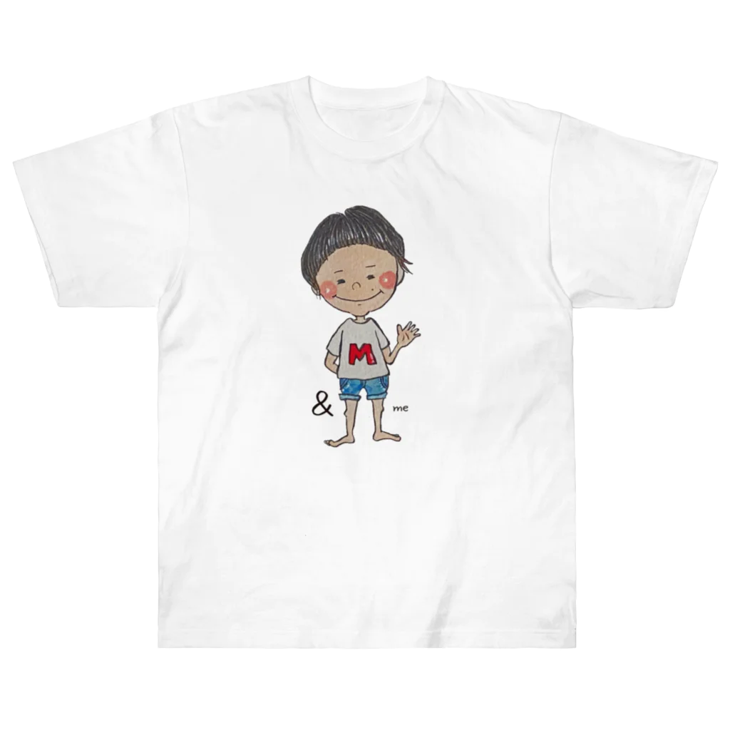 Okatonの&me(あんど･みぃ) ヘビーウェイトTシャツ