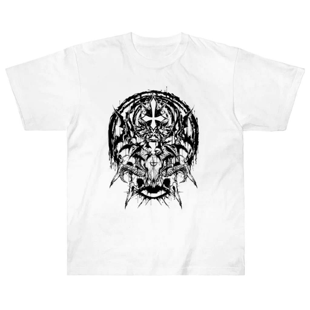 エゴイスト乙女の聖痕　黒 Heavyweight T-Shirt