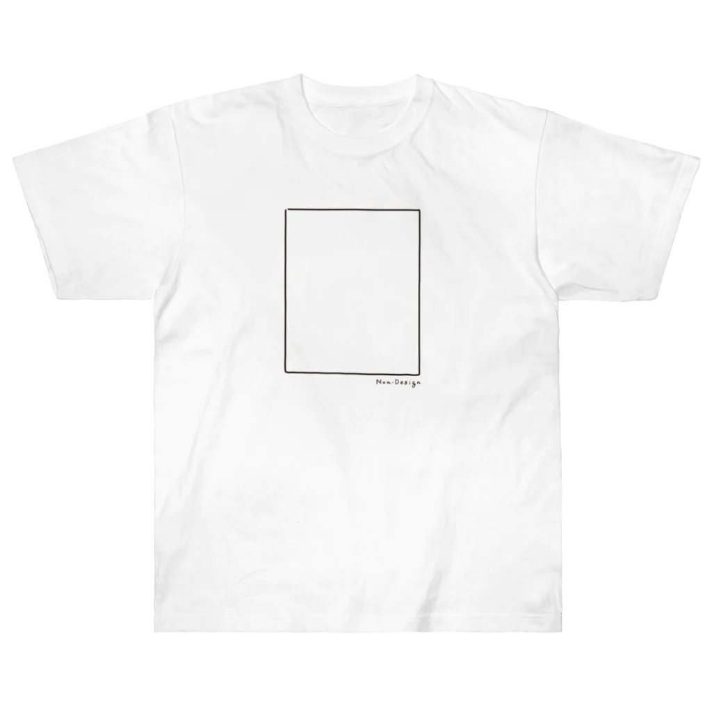 Non-Design Official ShopのCanvas ヘビーウェイトTシャツ