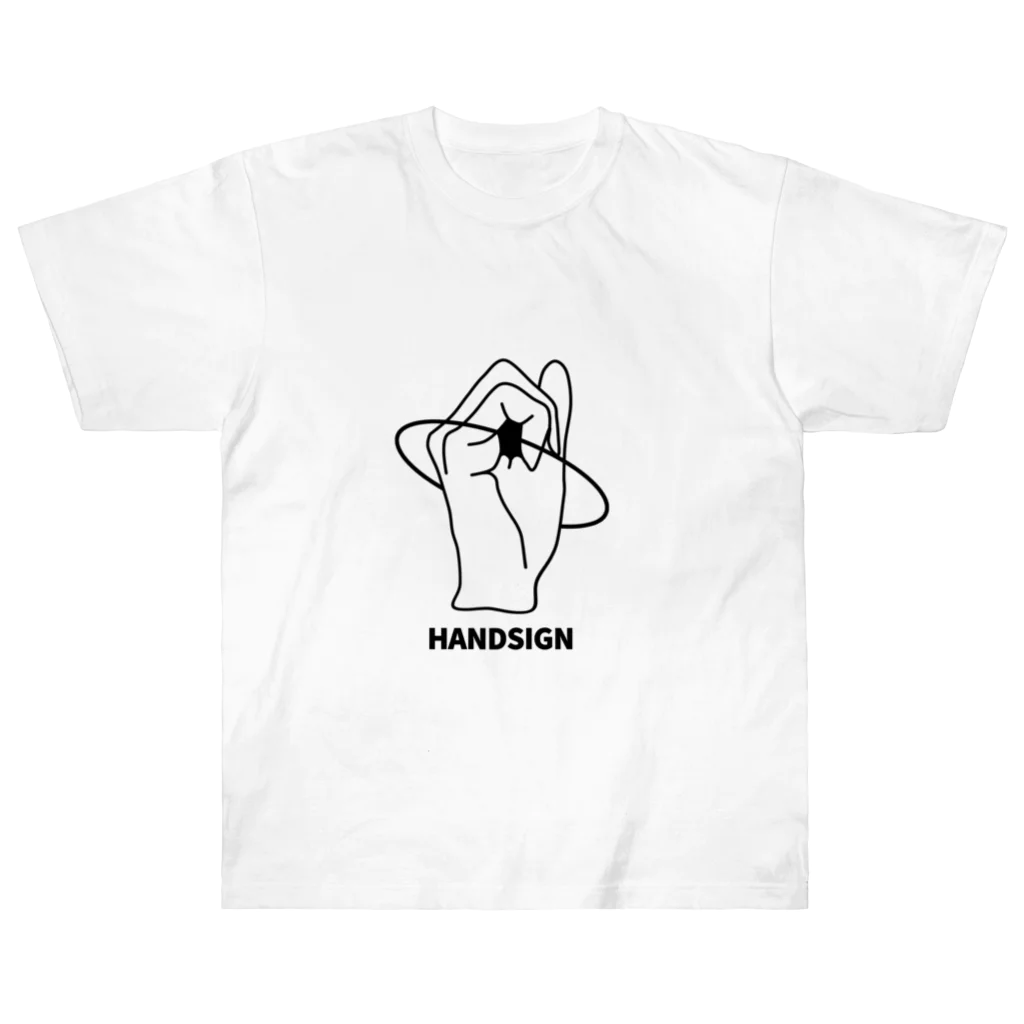 NeonのHANDSIGN ヘビーウェイトTシャツ