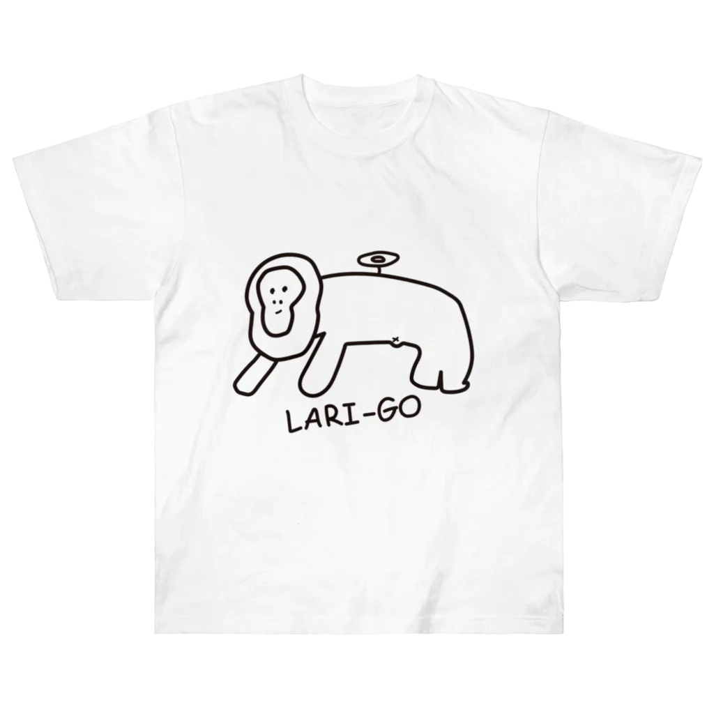 1ウッホのLARI-GO *FORKLIFT* ヘビーウェイトTシャツ