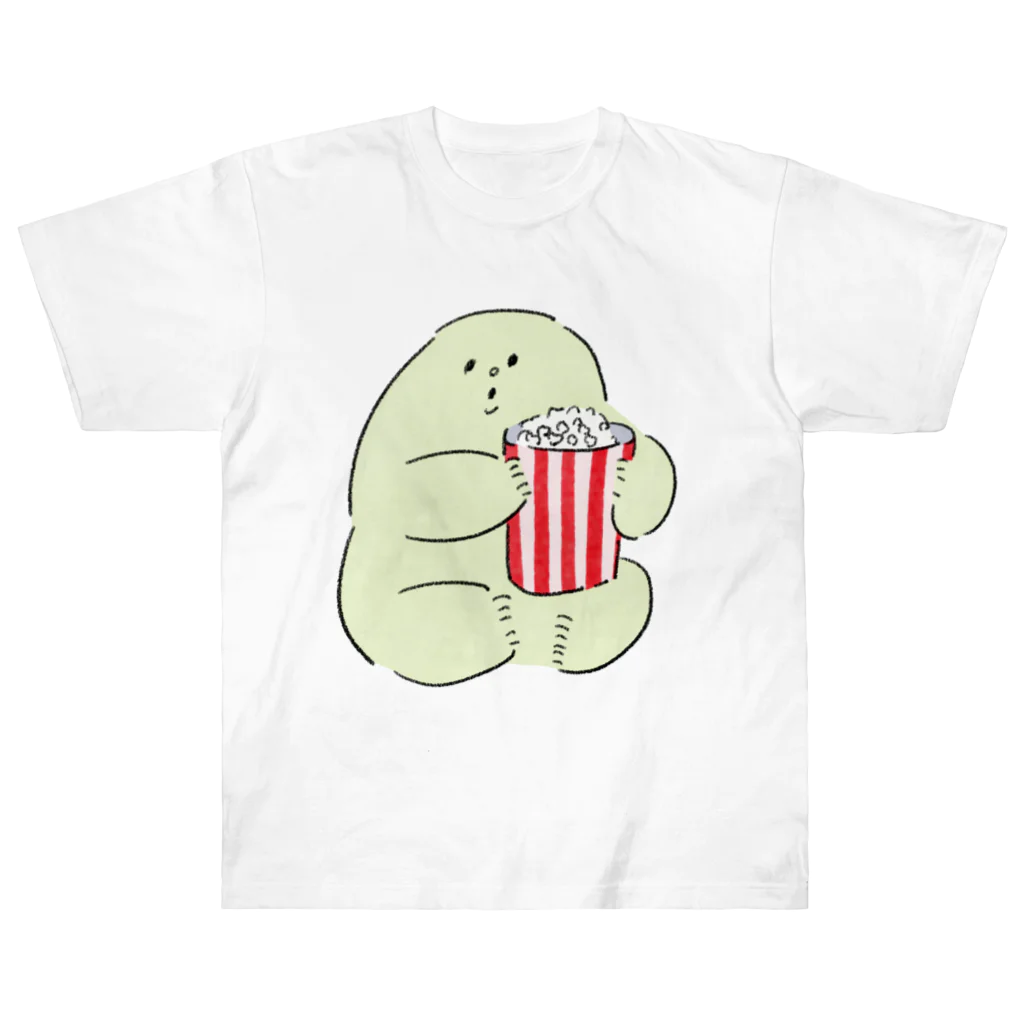 boorichanのイエティ、映画day ヘビーウェイトTシャツ