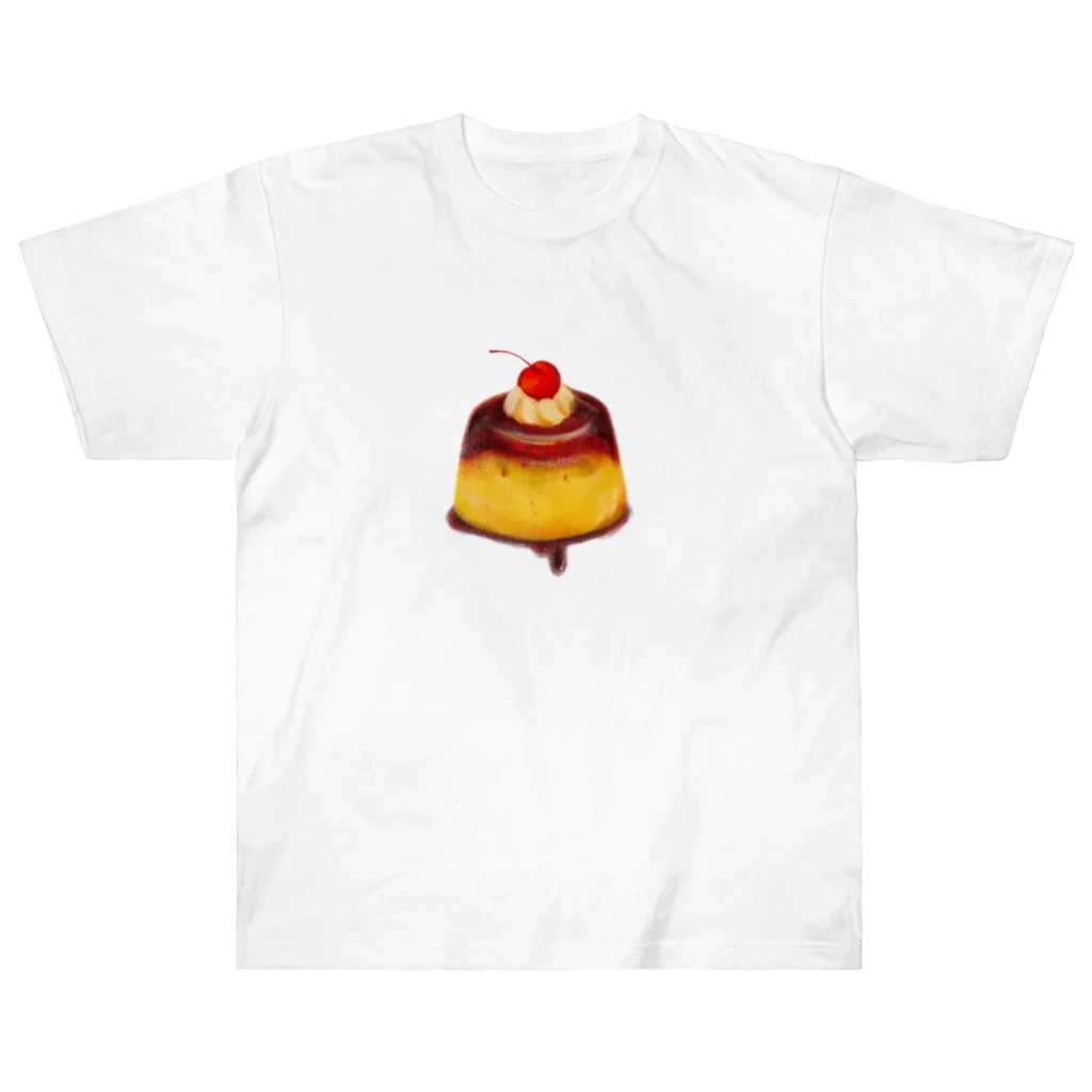 きせついろ販売店のPUDDING Heavyweight T-Shirt