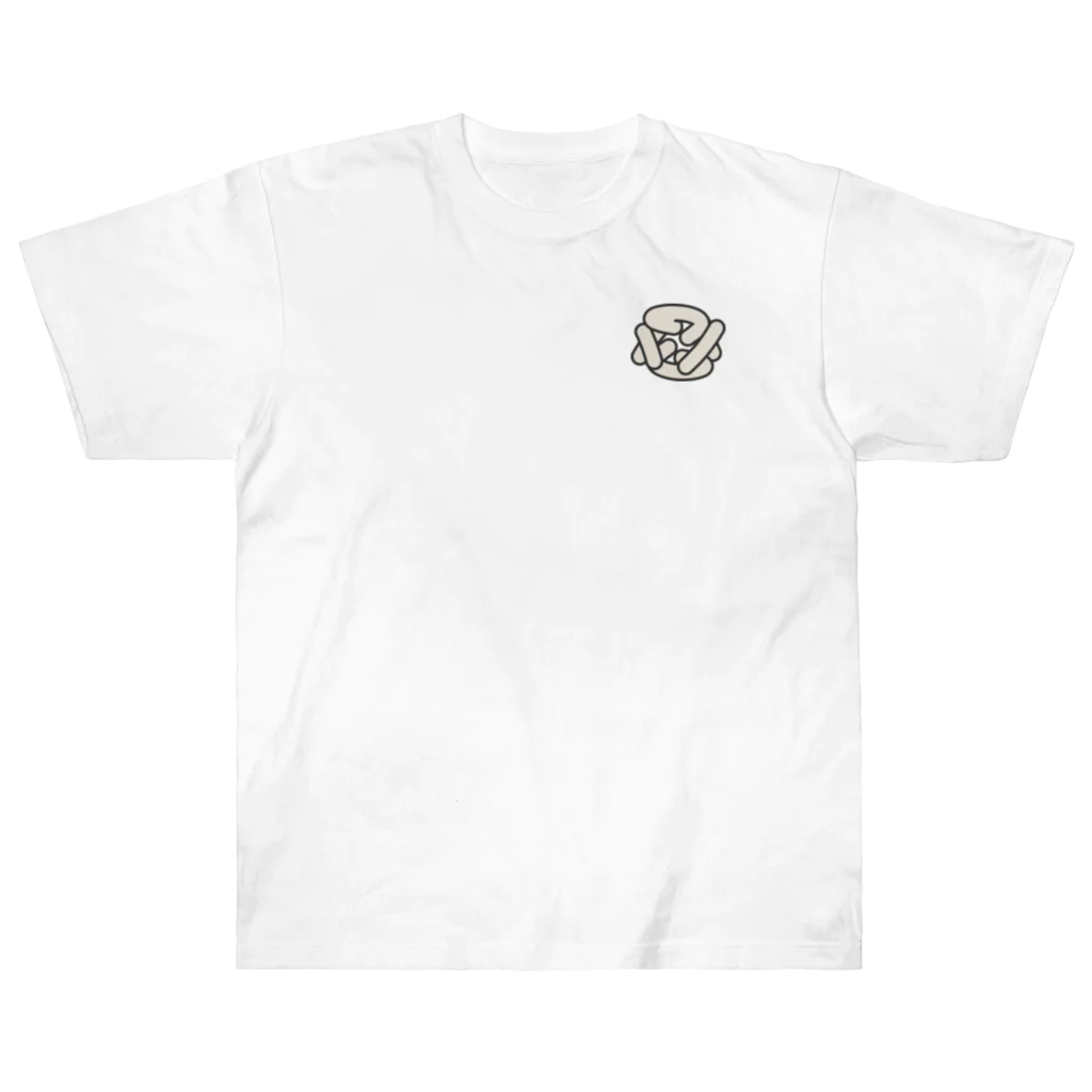 てきとう山の公民館　marumaru Heavyweight T-Shirt