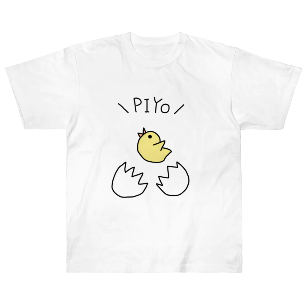 harusaraショップの＼PIYO／グッズ ヘビーウェイトTシャツ