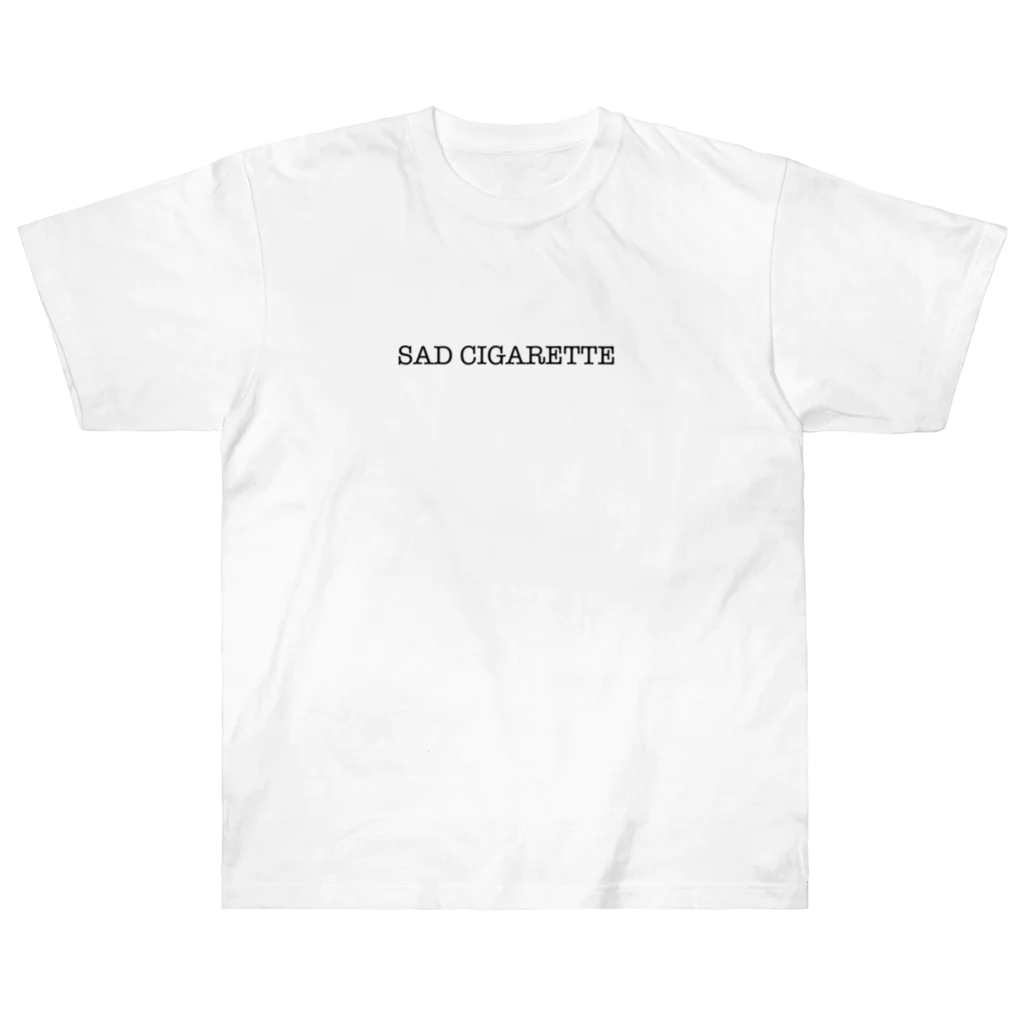 Sad cigarette のCigarette ヘビーウェイトTシャツ