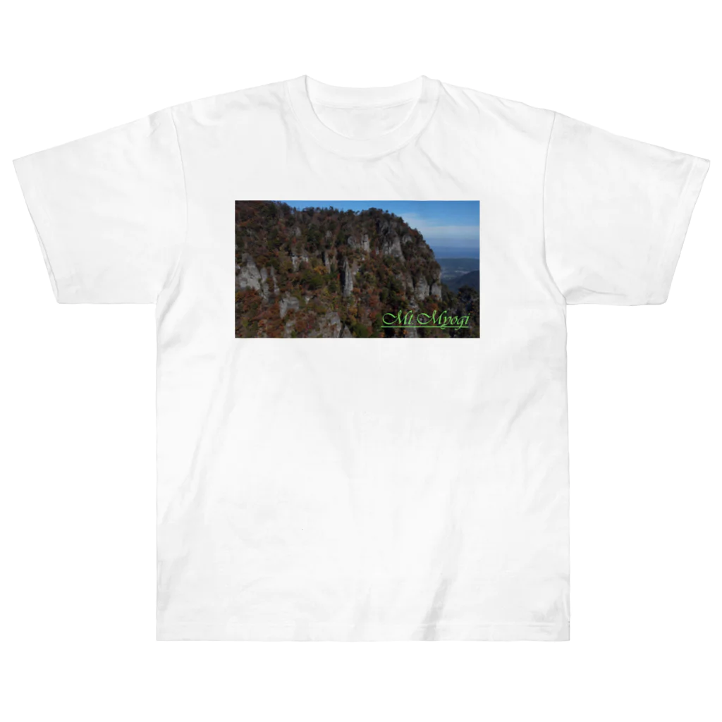 D-aerialの妙義山 ヘビーウェイトTシャツ