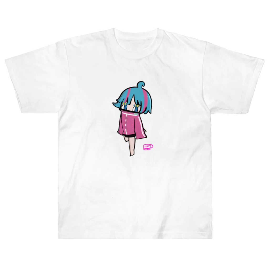 UNiCORNのミニアンネ(ピンク) Heavyweight T-Shirt