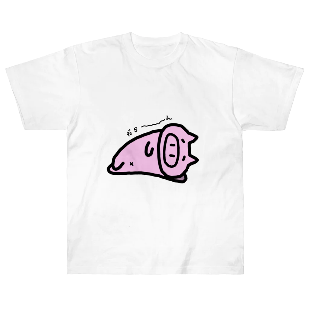 のぶぶののぶぶた（だら〜ん） Heavyweight T-Shirt