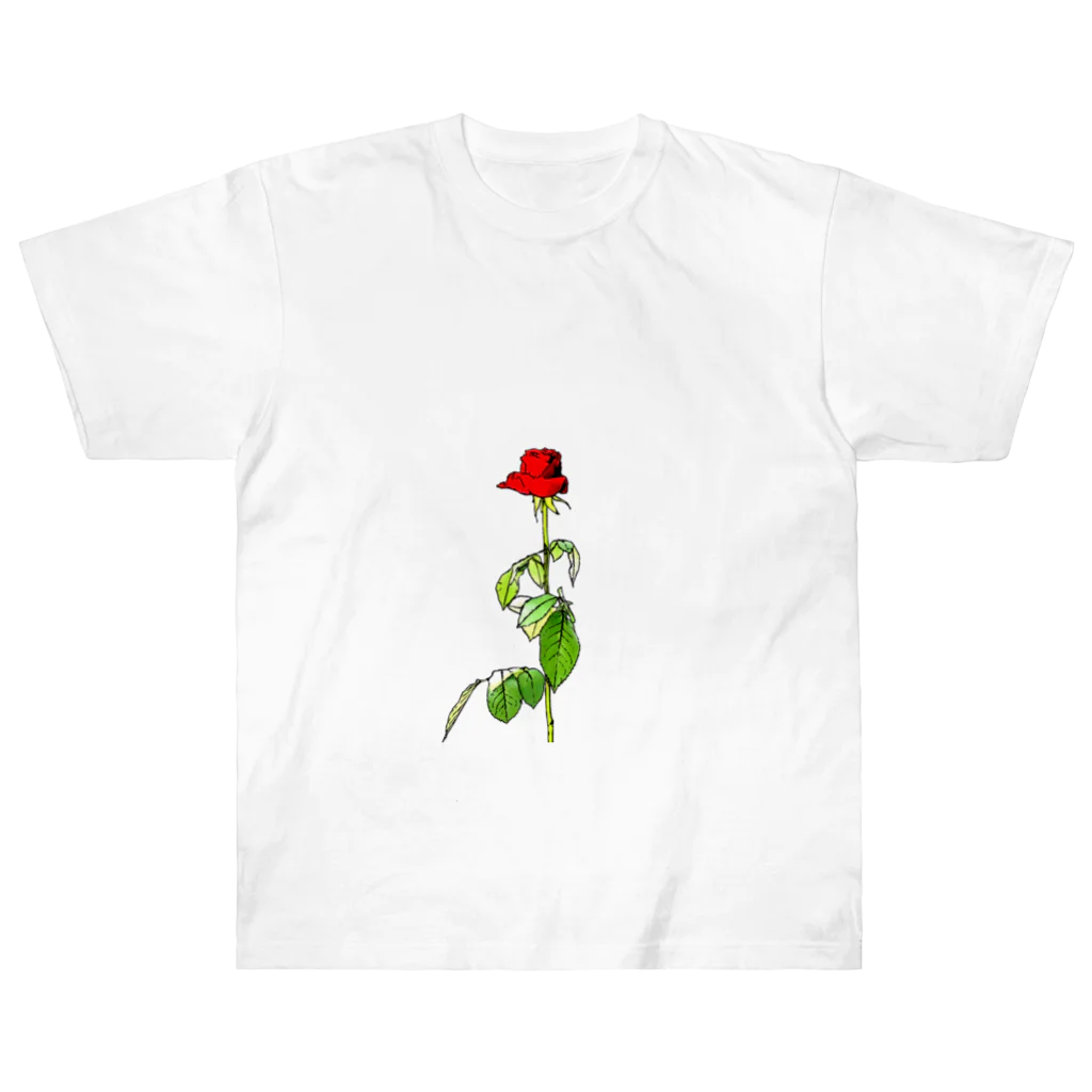 Onuuuun Artの薔薇 Heavyweight T-Shirt