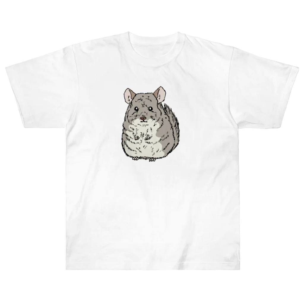 tanuki_msのチンチラ Heavyweight T-Shirt