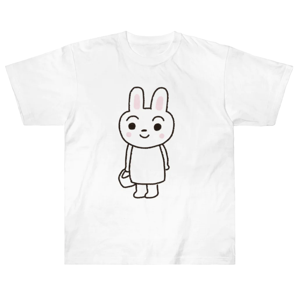 ねずみさんのブティックのうさぎさん ヘビーウェイトTシャツ