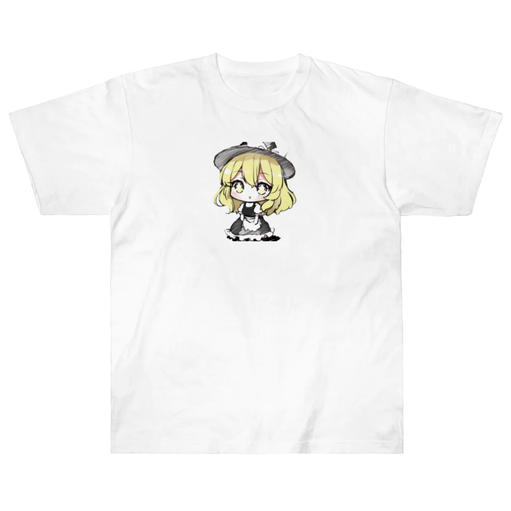 Sagittarius22のスケッチ魔理沙　 ヘビーウェイトTシャツ