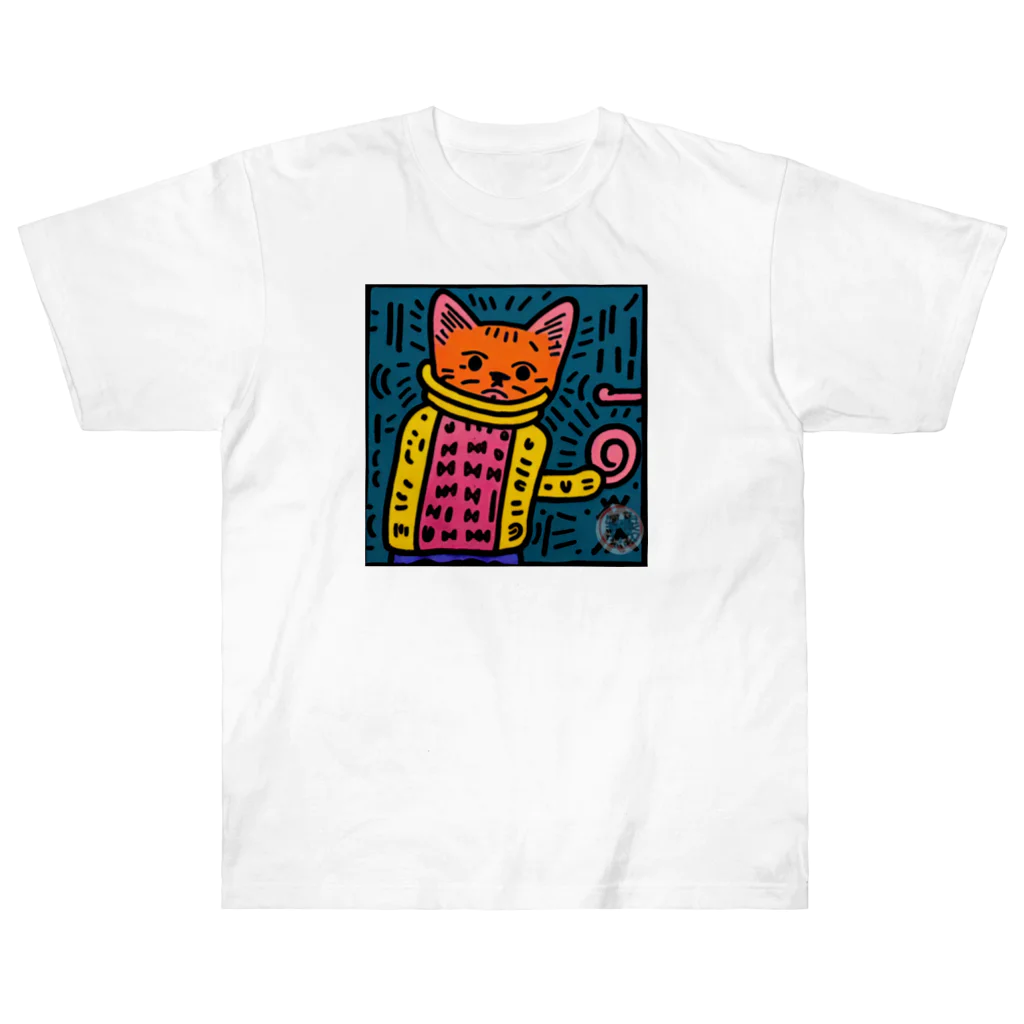 Magic Worldのカラフルな生き物シリーズ Heavyweight T-Shirt